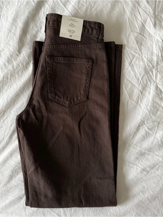 H&M Wide High Waist Jeans - Picture 9 of 11